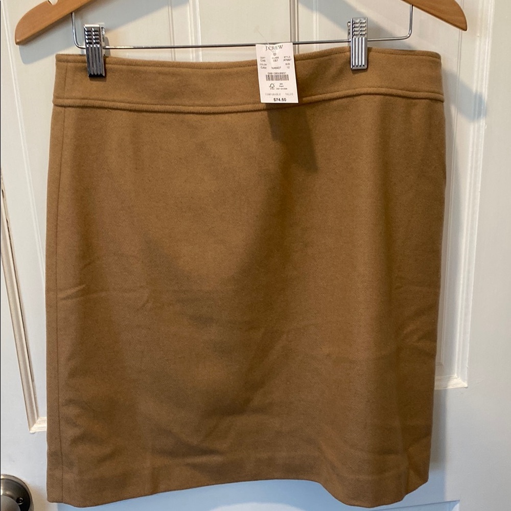 J. Crew Classic Tan Skirt